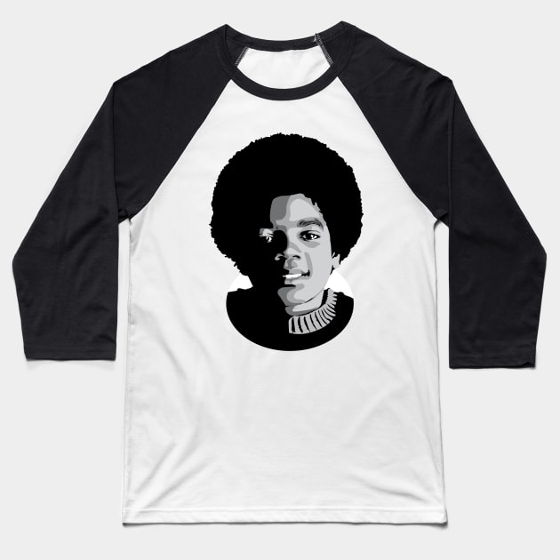 Michael Jackson Baseball T-Shirt by Rola